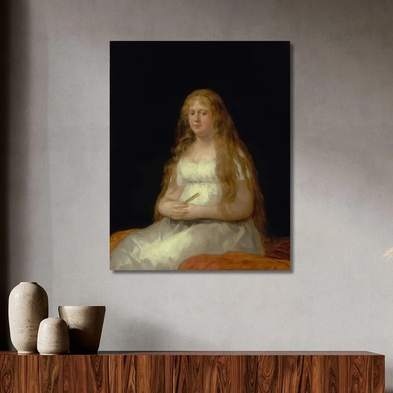 Josefa De Castilla Portugal Et Van Asbrock De Garcini Francisco de Goya