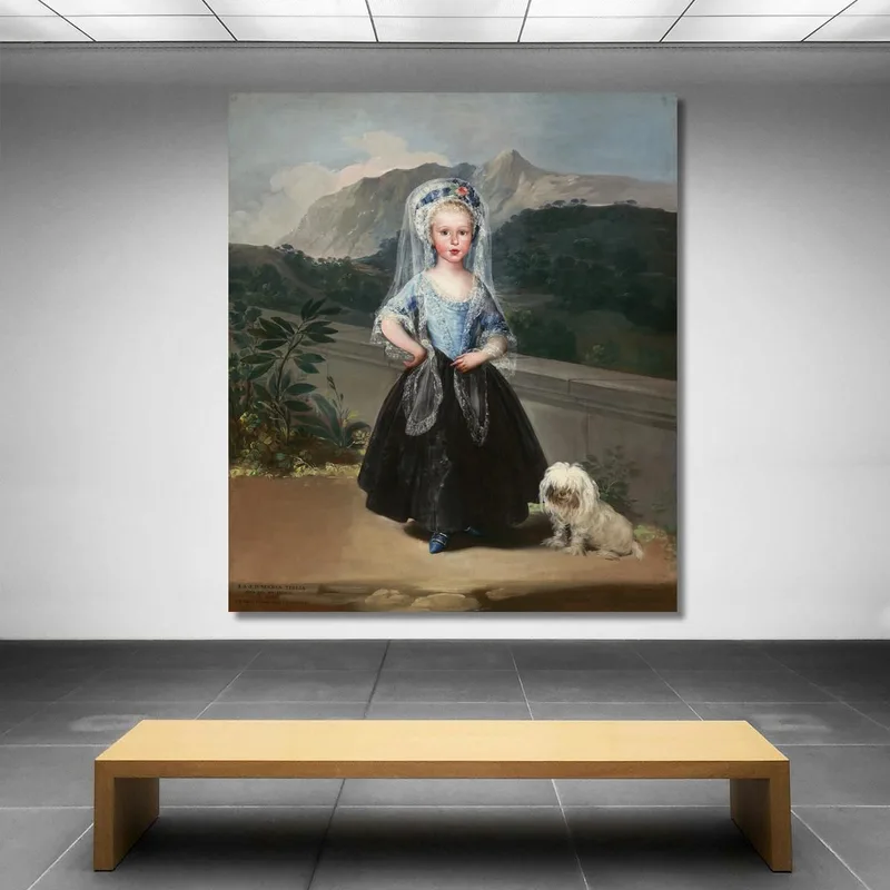 María Teresa De Borbón Y Vallabrigalater Gräfin Von Chinchón Francisco de Goya