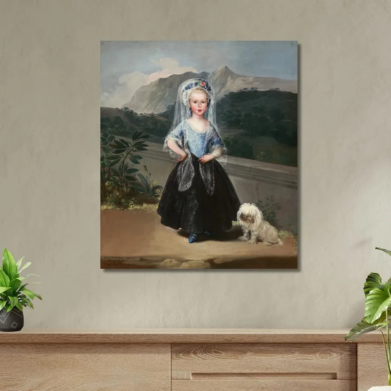 María Teresa De Borbón Y Vallabrigalater Gräfin Von Chinchón Francisco de Goya