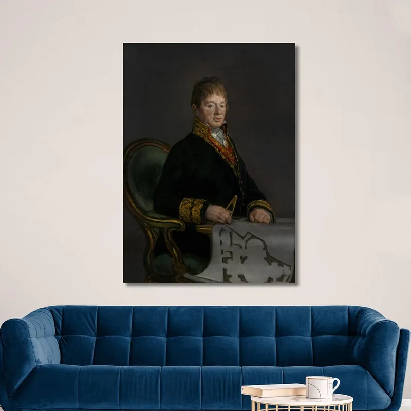 Portrait De Don Juan Antonio Cuervo Francisco de Goya