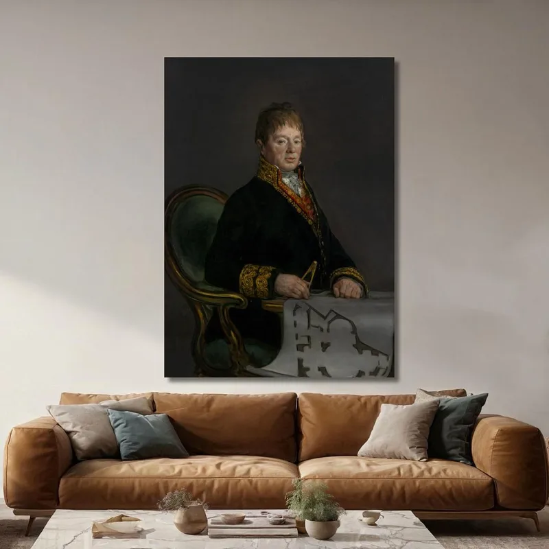 Portrait De Don Juan Antonio Cuervo Francisco de Goya