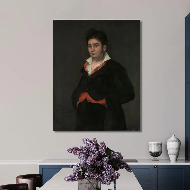 Ritratto Di Don Ramón Satué Francisco de Goya quadro stampa su tela