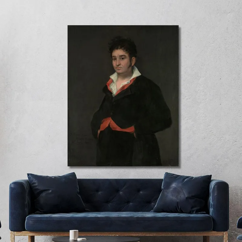 Ritratto Di Don Ramón Satué Francisco de Goya quadro stampa su tela