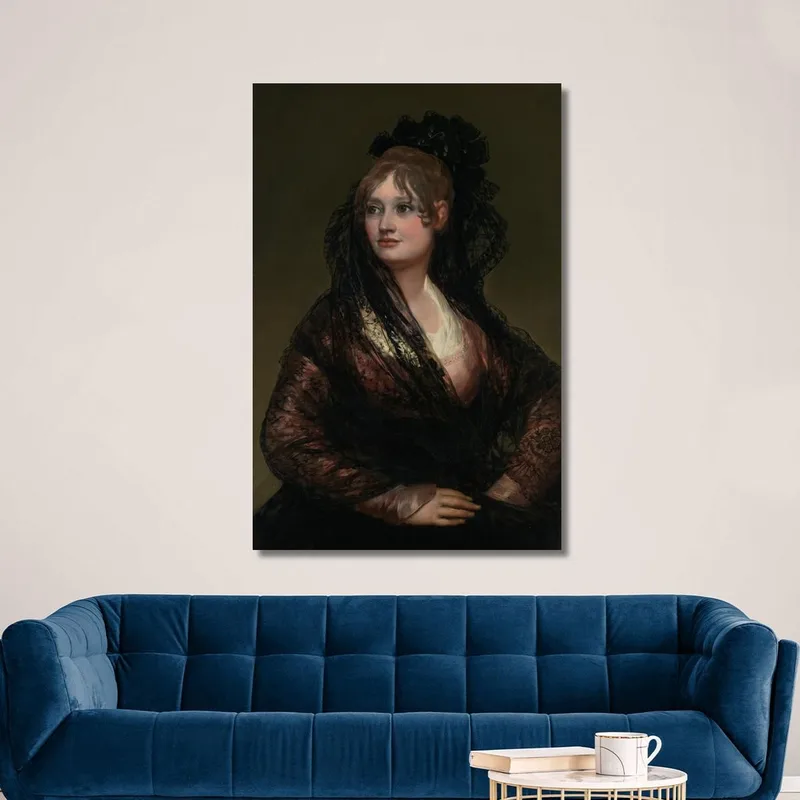 Ritratto Di Dona Isabel De Porcel Francisco de Goya quadro stampa su tela