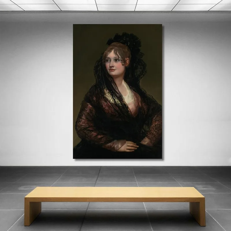 Ritratto Di Dona Isabel De Porcel Francisco de Goya quadro stampa su tela