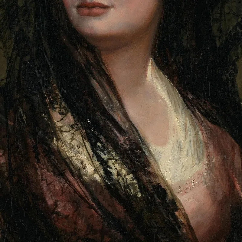 Ritratto Di Dona Isabel De Porcel Francisco de Goya quadro stampa su tela