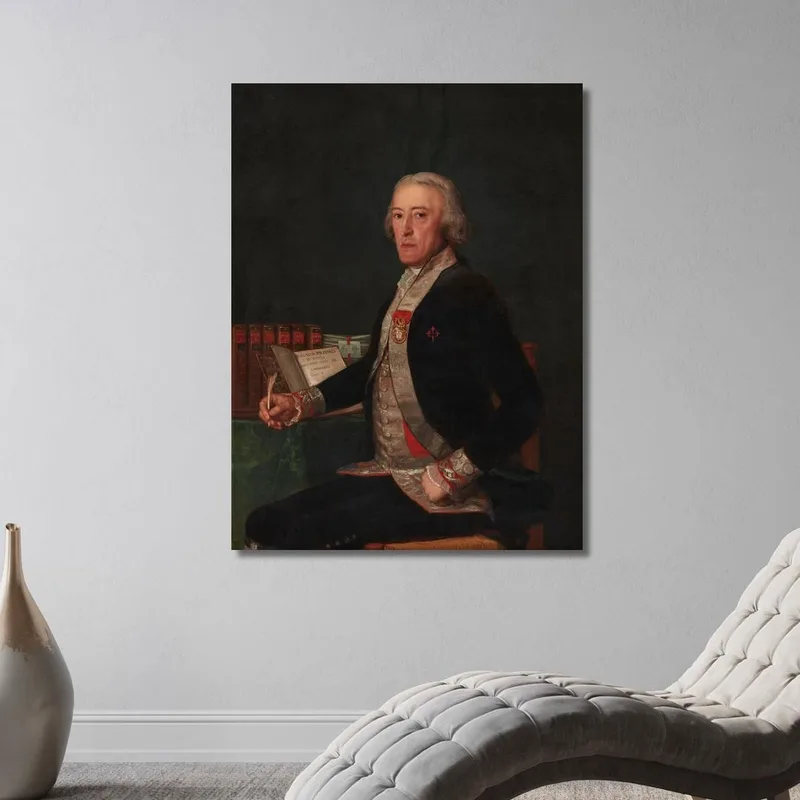 Portrait Of Félix Colón De Larriátegui Francisco de Goya
