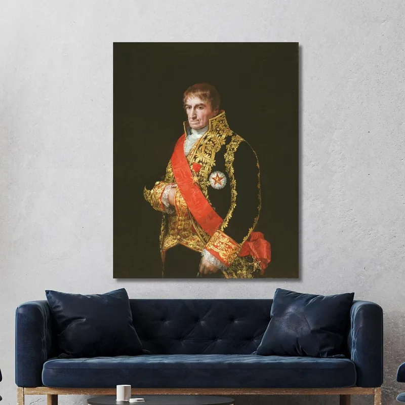 Portrait Of General José Manuel Romero Francisco de Goya