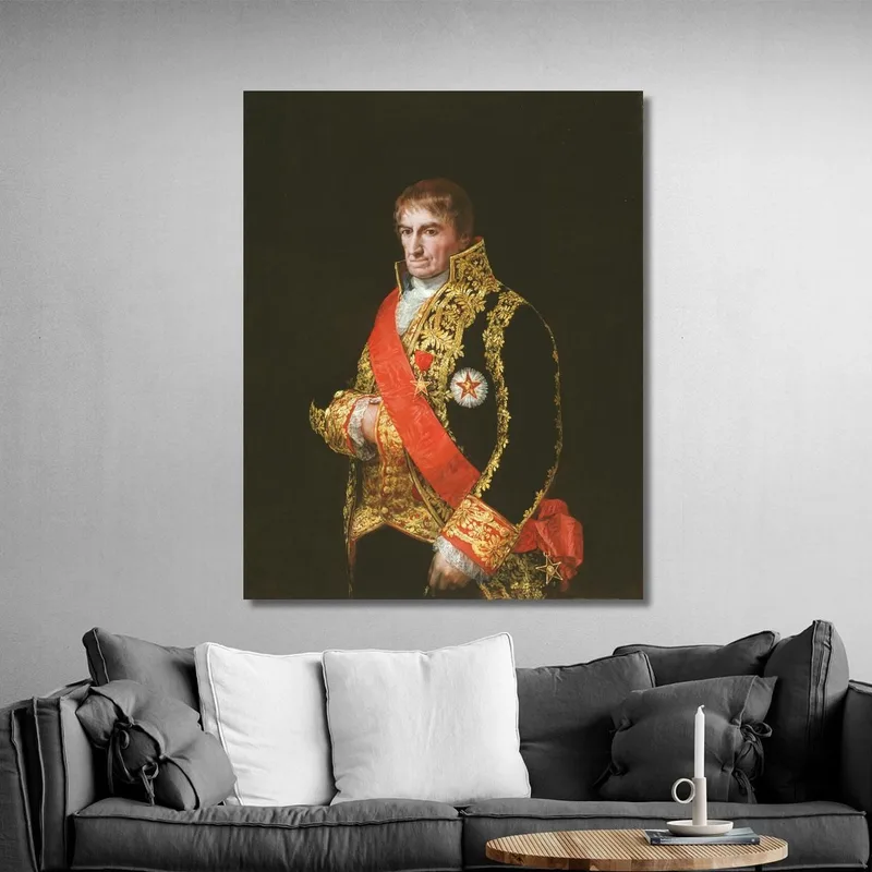 Portrait Of General José Manuel Romero Francisco de Goya