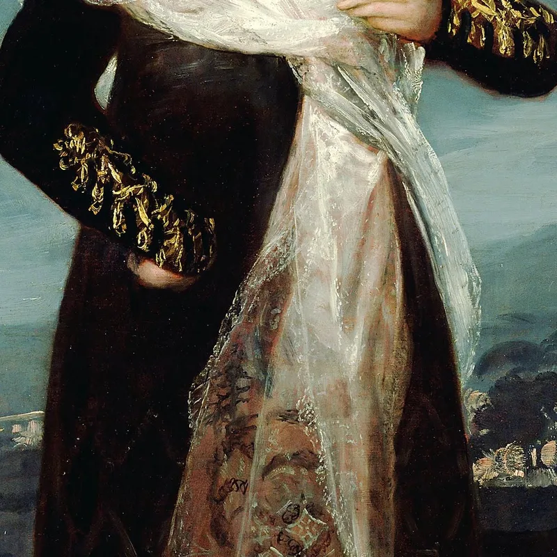 Portrait Of The Marquesa De Santiago Francisco de Goya