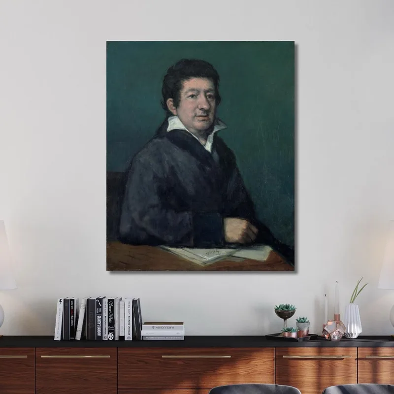Ritratto Del Poeta Moratín Francisco de Goya
