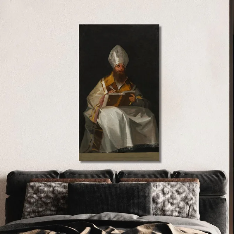 Sant'Ambrogio Francisco de Goya quadro stampa su tela