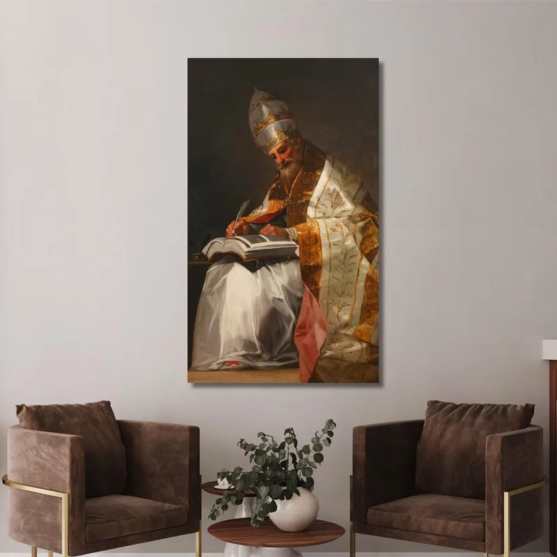 San Gregorio Magno Papa Francisco de Goya