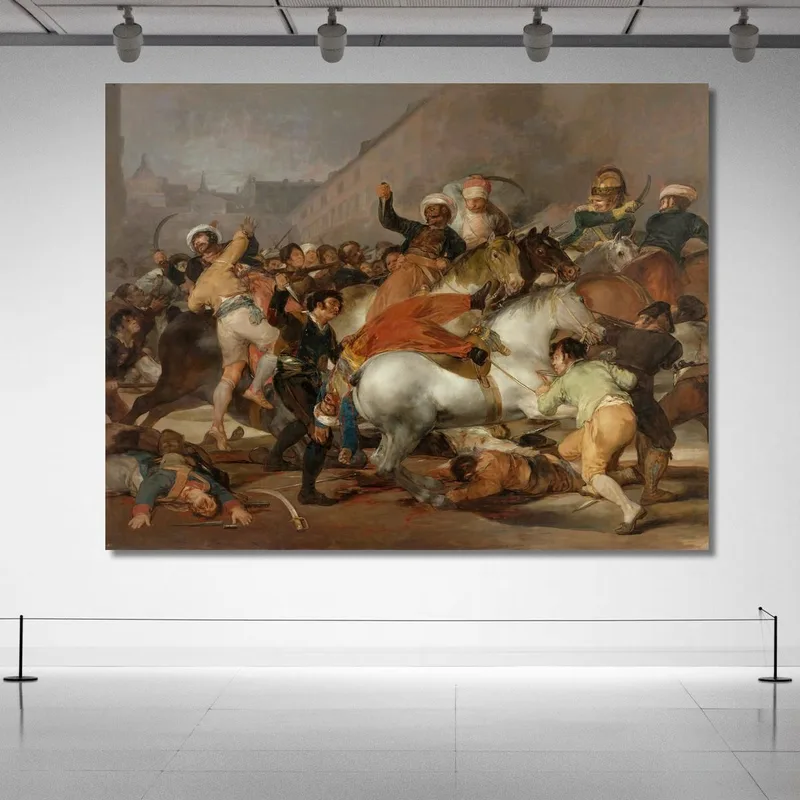 La Carga De Los Mamelucos Francisco de Goya