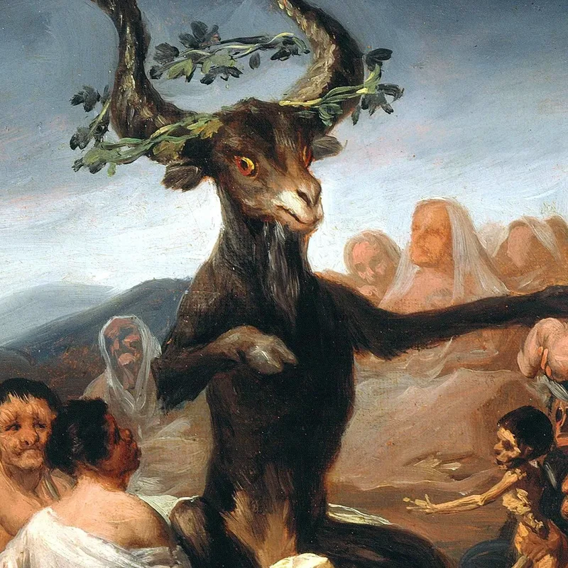 Il Sabato Delle Streghe Francisco de Goya quadro stampa su tela