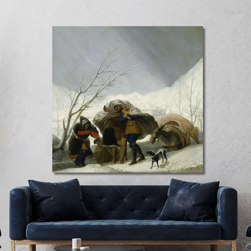Winterszene Francisco de Goya