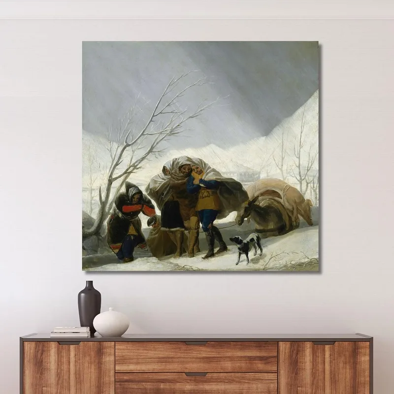 Winterszene Francisco de Goya