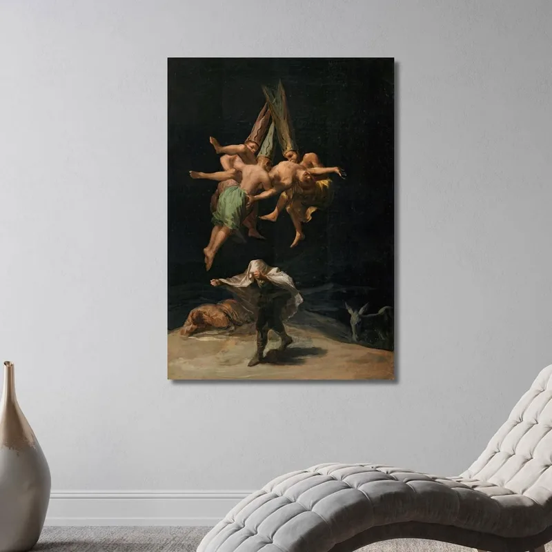 Il Volo Delle Streghe Francisco de Goya