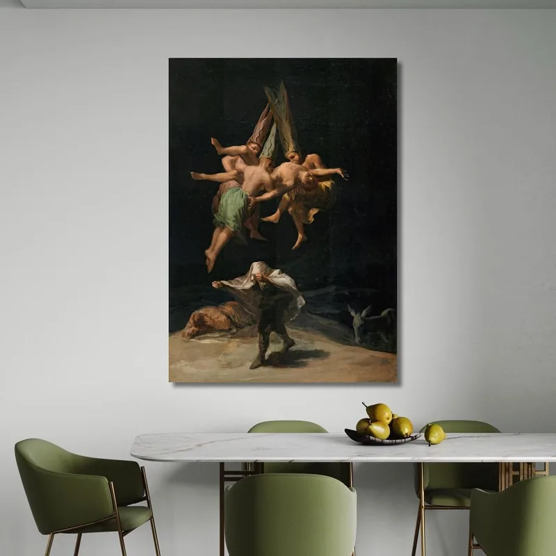 Il Volo Delle Streghe Francisco de Goya