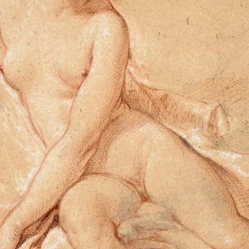 Sitzender Weiblicher Akt François Boucher