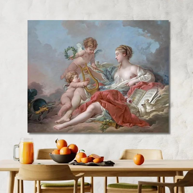 Allegorie Der Musik François Boucher