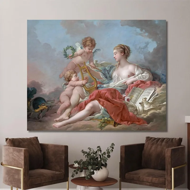 Allegorie Der Musik François Boucher