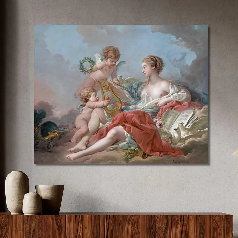 Allegorie Der Musik François Boucher
