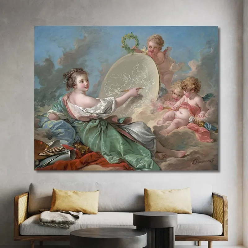 Allegorie Der Malerei François Boucher