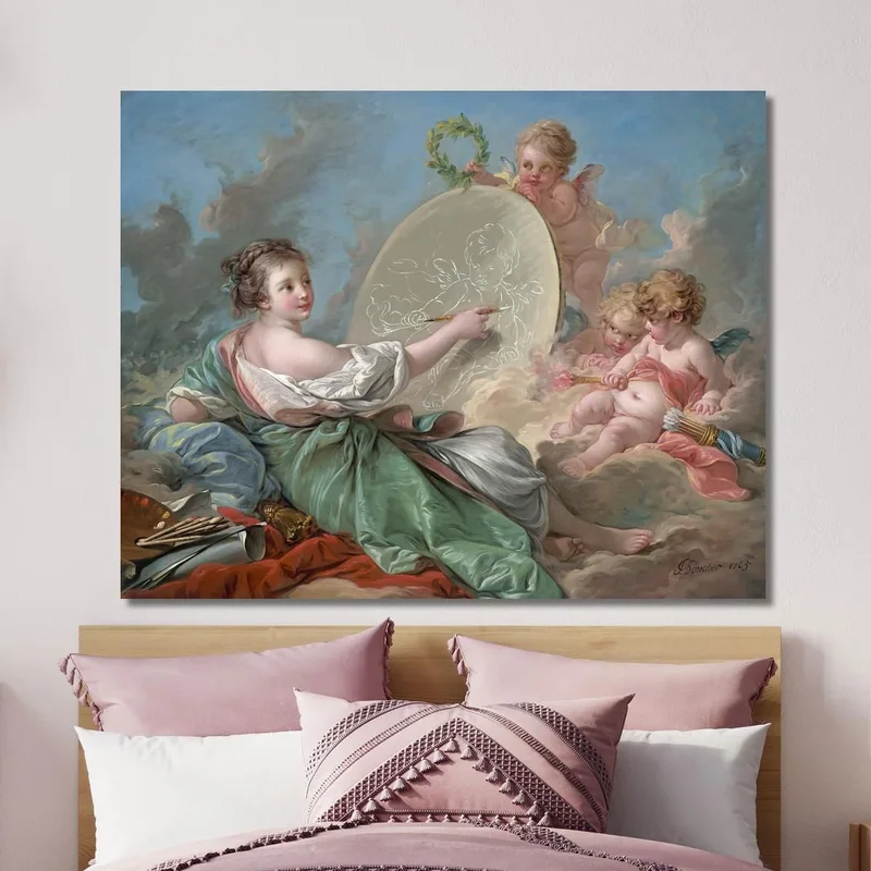 Allegorie Der Malerei François Boucher