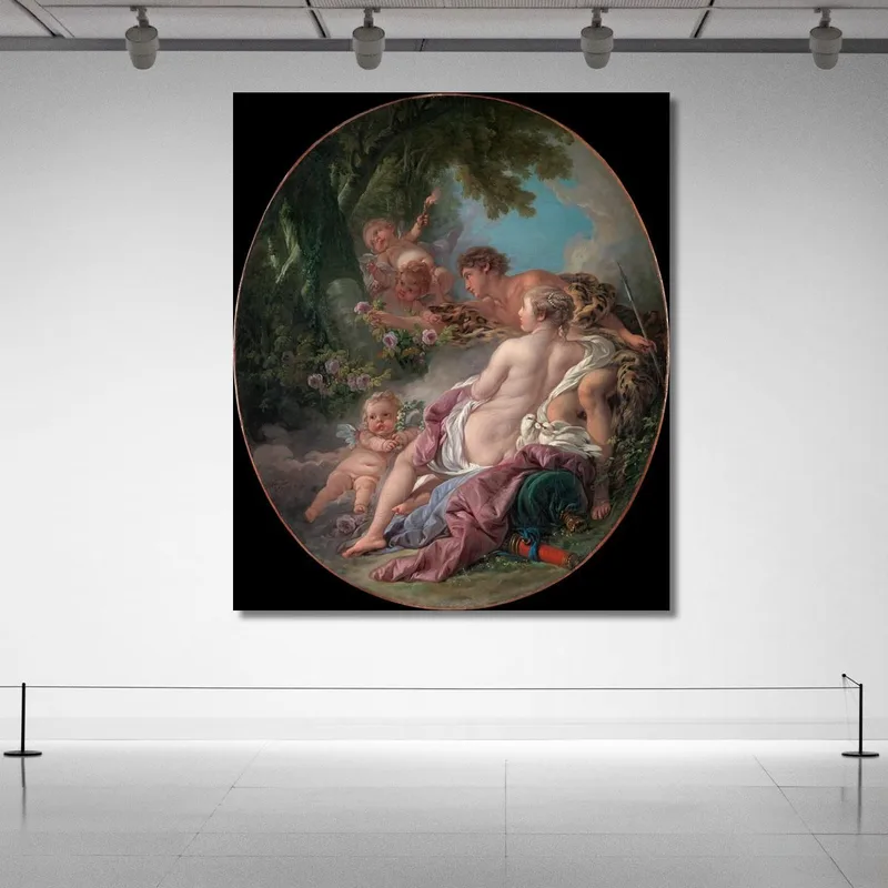 Angelica E Medoro François Boucher