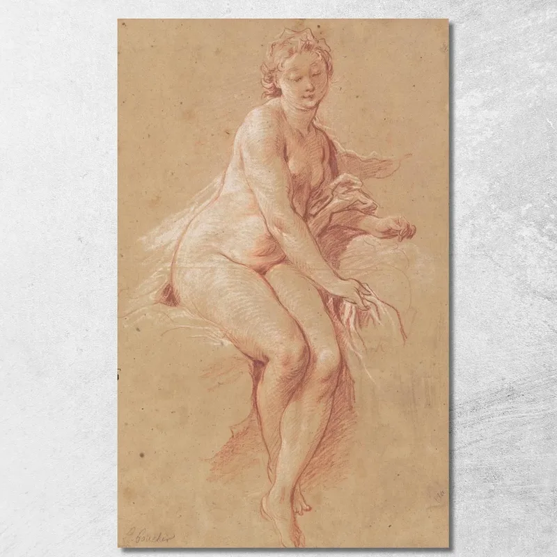 Aurora François Boucher drucken auf leinwand