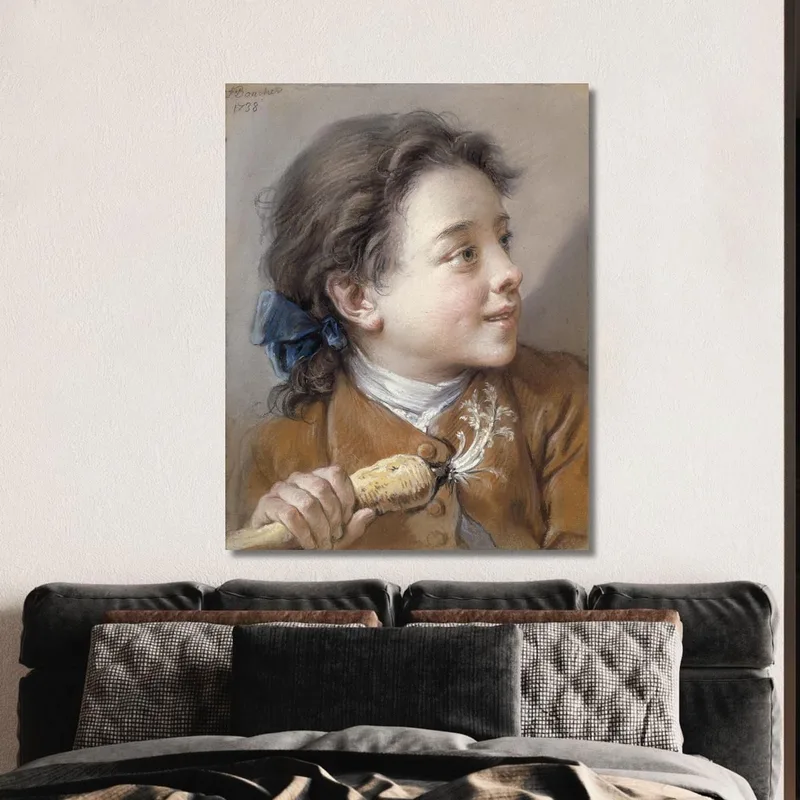 Junge Mit Einer Karotte François Boucher