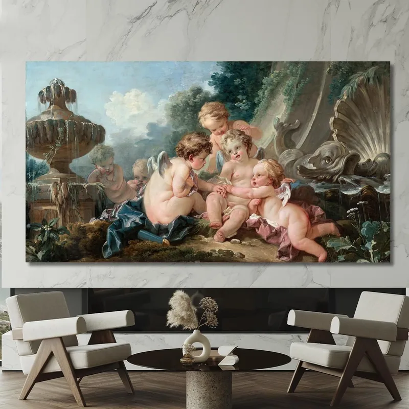 Cupids In Conspiracy François Boucher