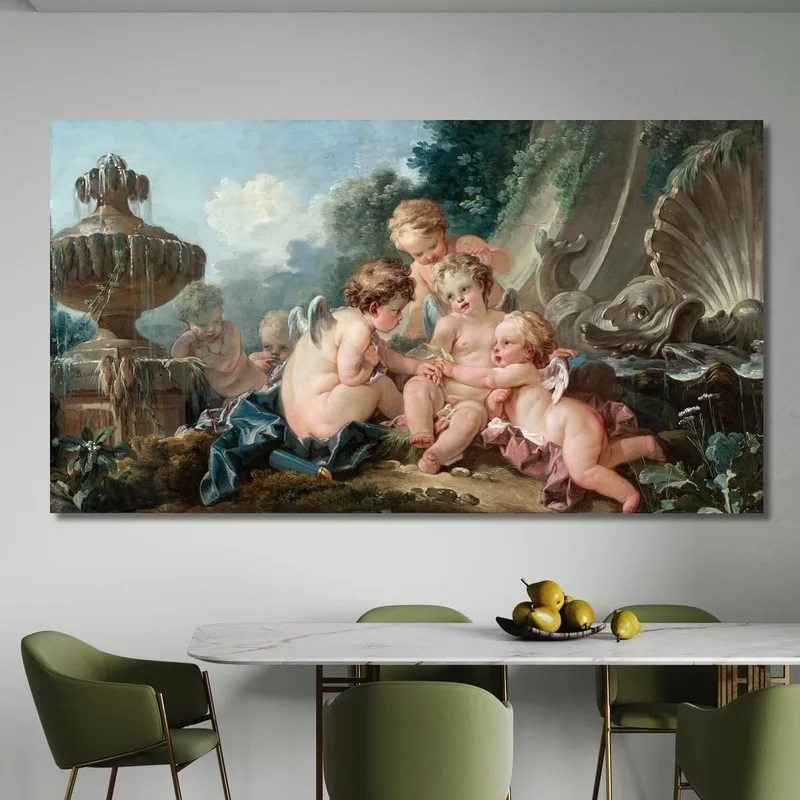 Cupids In Conspiracy François Boucher