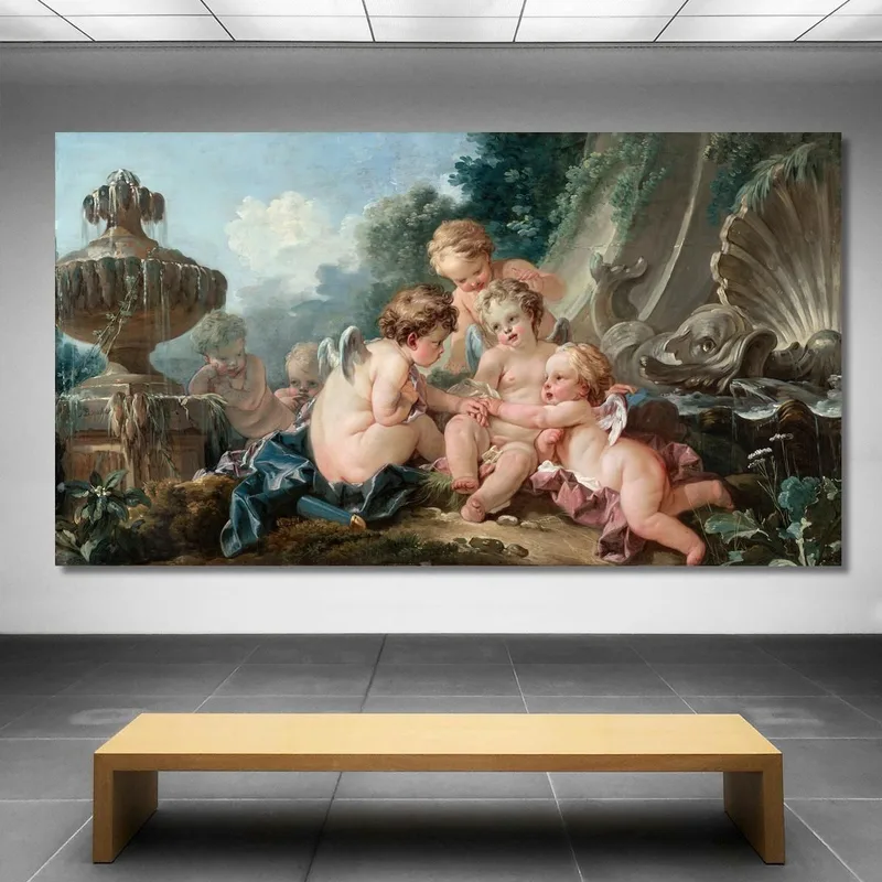 Cupids In Conspiracy François Boucher