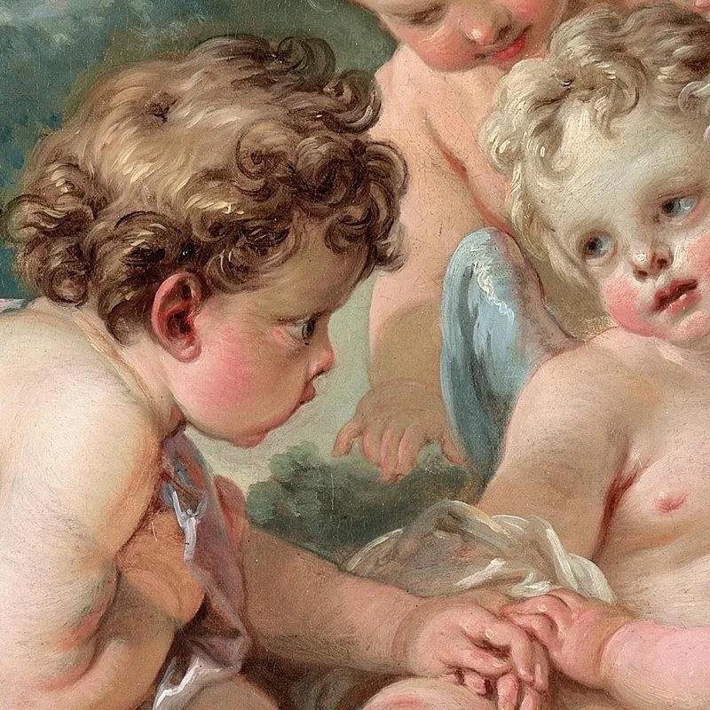Cupids In Conspiracy François Boucher