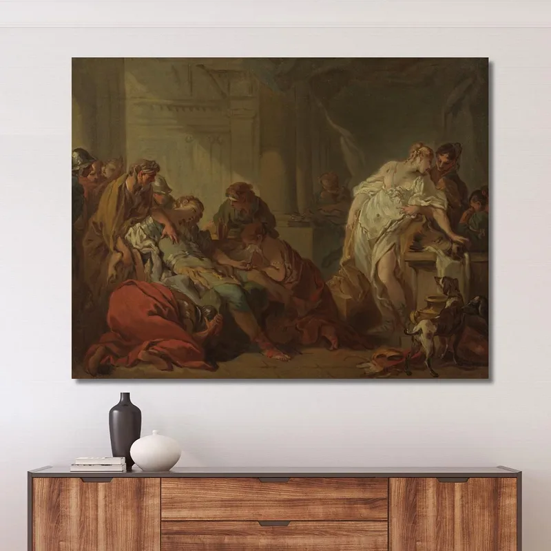Muerte De Meleagro François Boucher