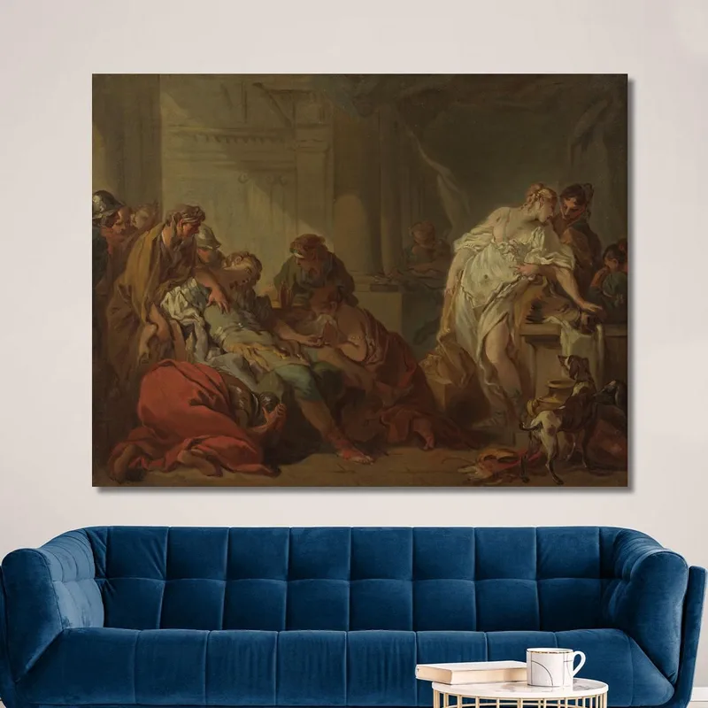 Muerte De Meleagro François Boucher