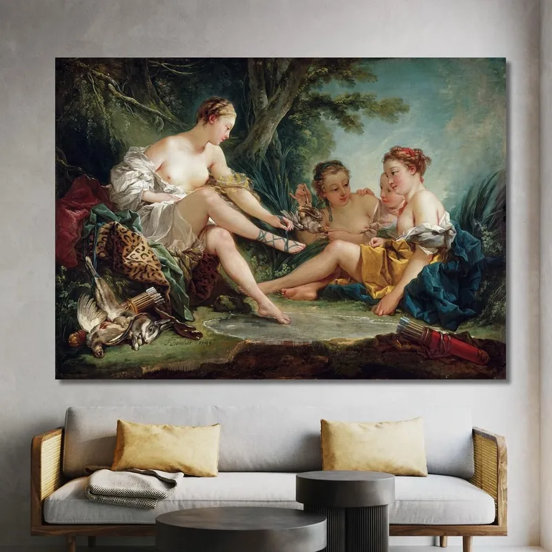 Diana Kehrt Von Der Jagd Zurück François Boucher