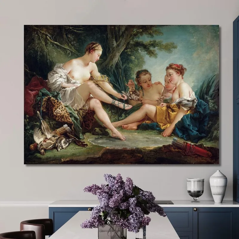 Diana Kehrt Von Der Jagd Zurück François Boucher