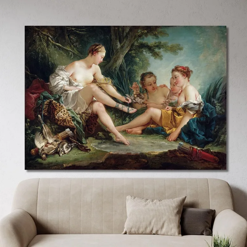 Diana Kehrt Von Der Jagd Zurück François Boucher