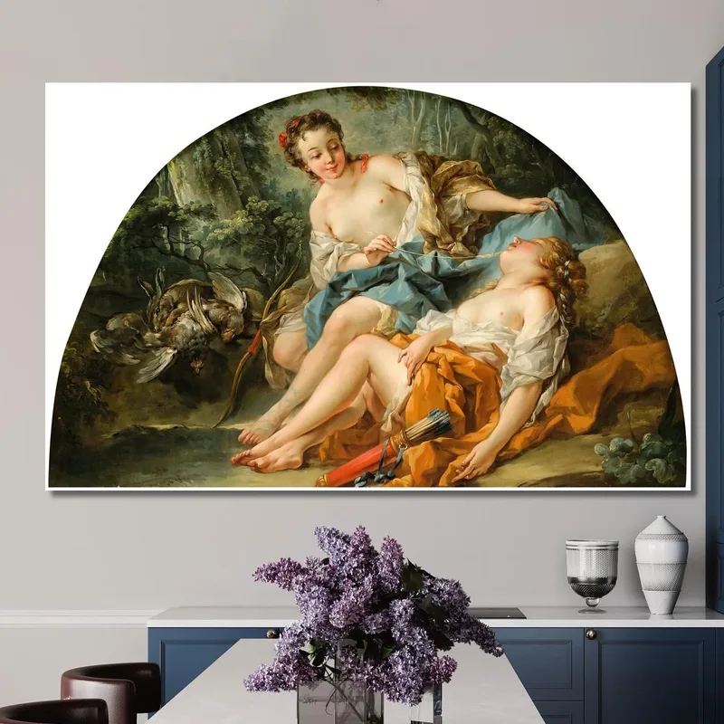 Nymphen Jagen François Boucher