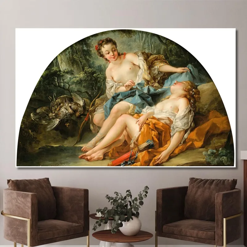 Nymphen Jagen François Boucher