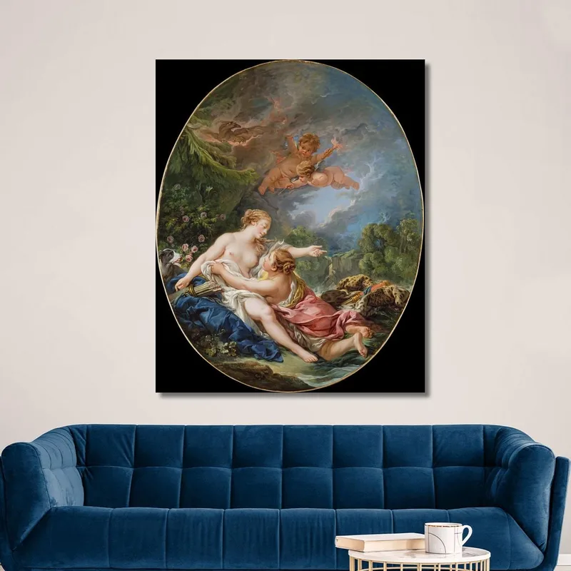 Jupiter Und Callisto François Boucher