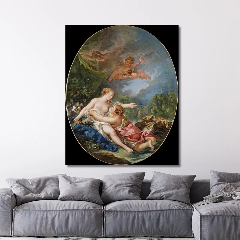 Jupiter Und Callisto François Boucher
