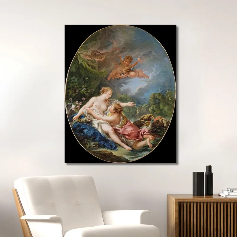 Jupiter Und Callisto François Boucher