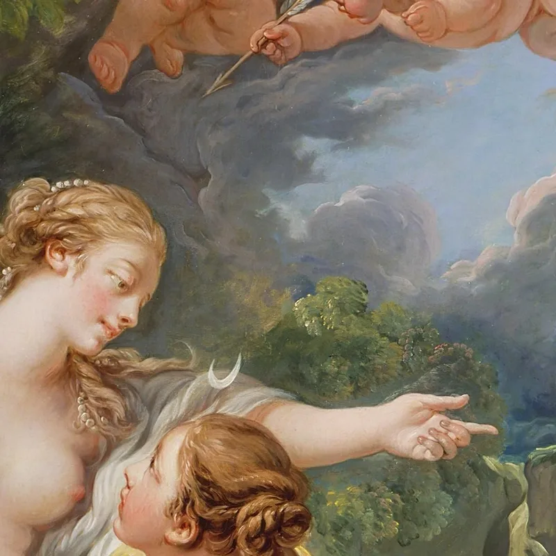 Jupiter Und Callisto François Boucher