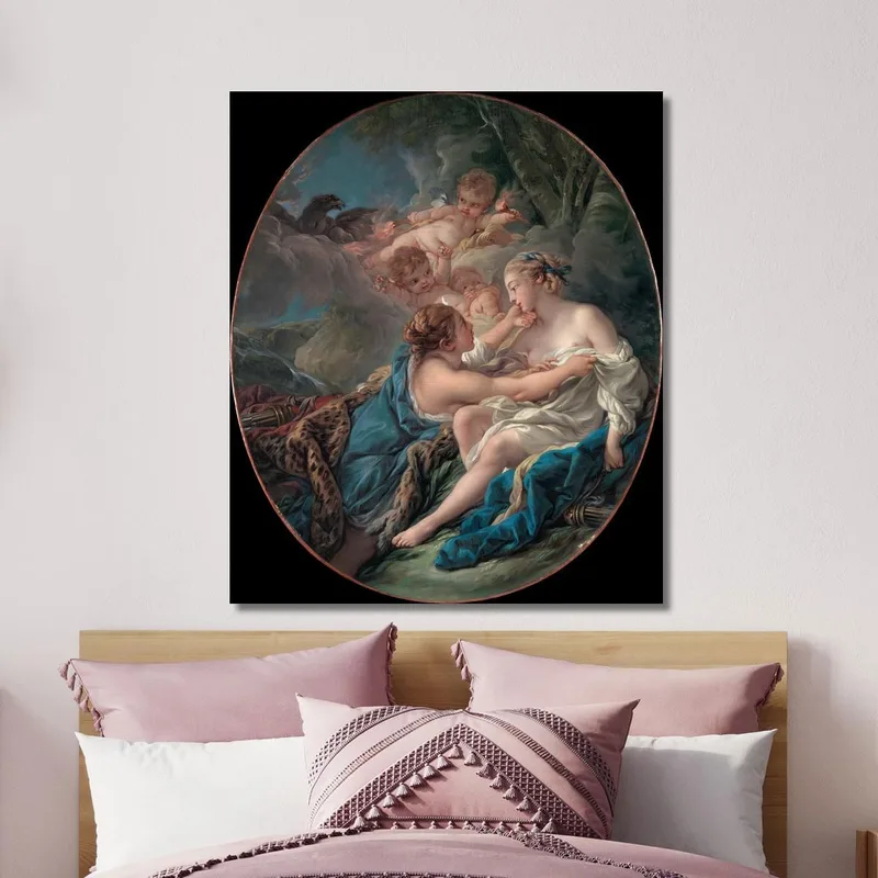 Jupiter In Der Gestalt Von Diana Und Callisto François Boucher