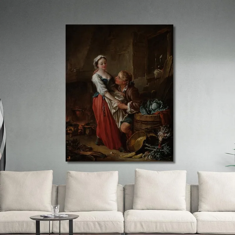 Die Schöne Köchin François Boucher