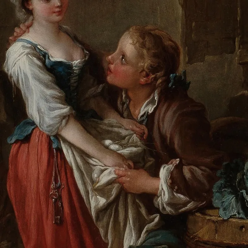Die Schöne Köchin François Boucher